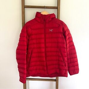 Arc'teryx Red Puffer Jacket